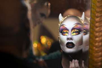  Grimassira Maeva abrirá una gala Drag Queen con dieciséis participantes (Foto TA)